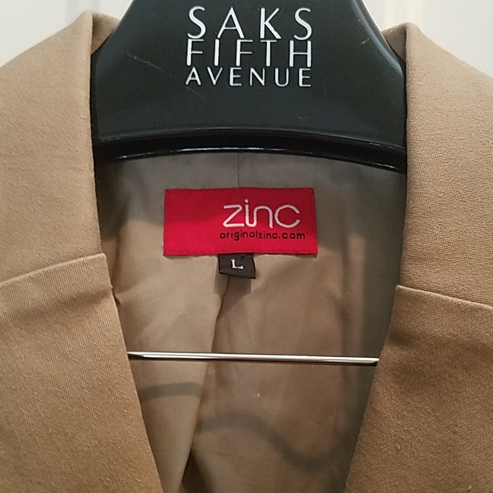 Zinc tan jacket-NWOT! - Picture 3 of 7